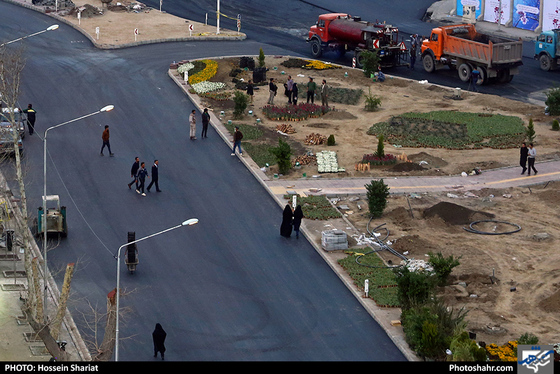 شمارش معکوس برای بازگشایی میدان سعدی / عکس: حسین شریعت / شهرآرا