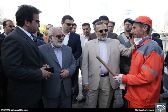 بازدید مسئولین استان از فعالیت های نوروزی شهرداری مشهد / عکس: احمد حسنی / شهرآرا
