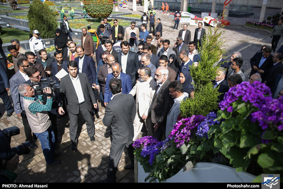 بازدید مسئولین استان از فعالیت های نوروزی شهرداری مشهد / عکس: احمد حسنی / شهرآرا