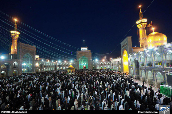 تحویل سال در حرم امام رضا (ع) / عکس: علی عبداللهی / شهرآرا