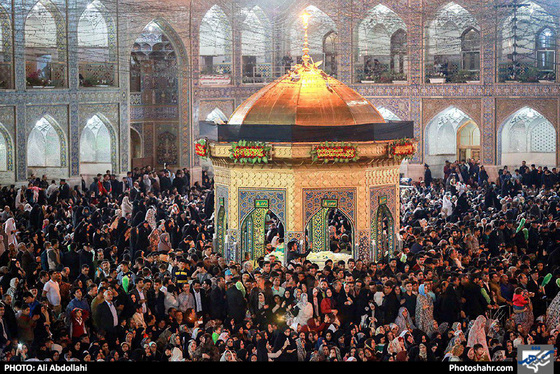 تحویل سال در حرم امام رضا (ع) / عکس: علی عبداللهی / شهرآرا