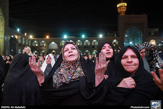 تحویل سال در حرم امام رضا (ع) / عکس: علی عبداللهی / شهرآرا