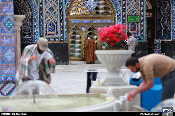 مراسم معنوی اعتکاف در حرم مطهر رضوی / عکس: علی عبداللهی / شهرآرا
