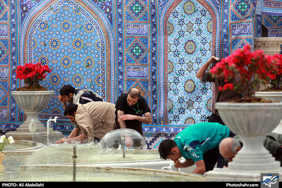 مراسم معنوی اعتکاف در حرم مطهر رضوی / عکس: علی عبداللهی / شهرآرا
