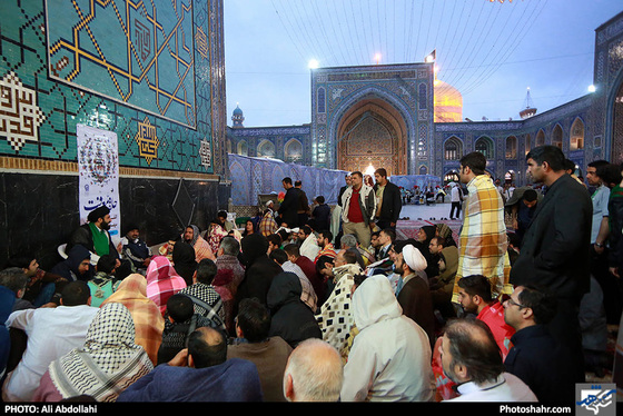 مراسم معنوی اعتکاف در حرم مطهر رضوی / عکس: علی عبداللهی / شهرآرا