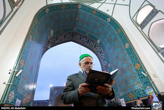 مراسم معنوی اعتکاف در حرم مطهر رضوی / عکس: علی عبداللهی / شهرآرا
