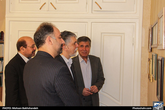 دیدار وزیر ارشاد با دو استاد ادبیات مشهد / عکس: محسن بخشنده / شهرآرا