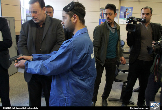 بازسازی صحنه سرقت از دو بانک در مشهد / عکس: محسن بخشنده / شهرآرا