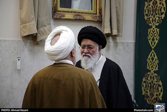دیدار جمعی از  فرماندهان ارتش با آیت الله علم الهدی / عکس: احمد حسنی / شهرآرا