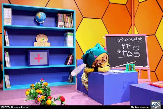 پشت صحنه برنامه تلویزیونی شهر عسل / عکس: حسین شریعت / شهرآرا