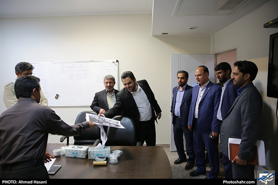 بازدید اعضای هیأت مدیره خانه مطبوعات جنوب کرمان از روزنامه شهرآرا / عکس: احمد حسنی / شهرآرا/ عکس: احمد حسنی / شهرآرا