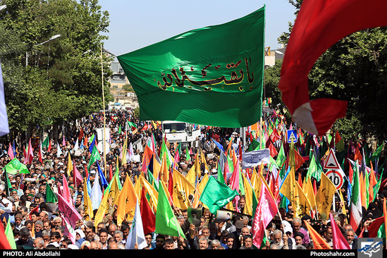 اجتماع منتظران ظهور  / عکس: علی عبداللهی / شهرآرا