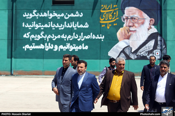 بهره برداری از کارخانه آهن اسفنجی (واحداحیاء مستقیم) با حضور رئیس جمهوری  / عکس: حسین شریعت / شهرآرا