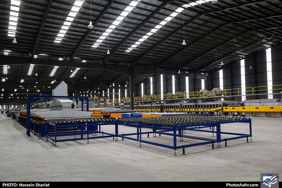 بهره برداری از پروژه کارخانه شیشه در فریمان / عکس: حسین شریعت / شهرآرا