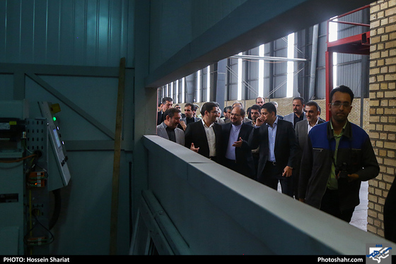 بهره برداری از پروژه کارخانه شیشه در فریمان / عکس: حسین شریعت / شهرآرا