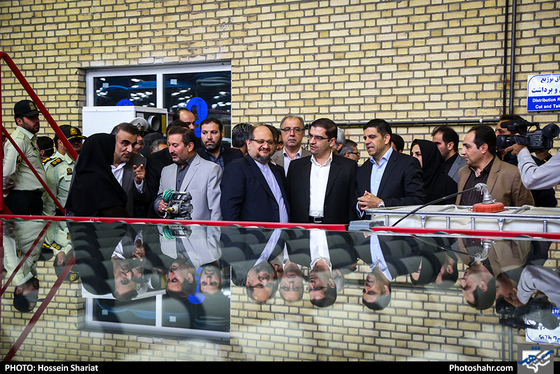 بهره برداری از پروژه کارخانه شیشه در فریمان / عکس: حسین شریعت / شهرآرا