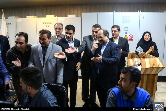 بهره برداری از پروژه کارخانه شیشه در فریمان / عکس: حسین شریعت / شهرآرا