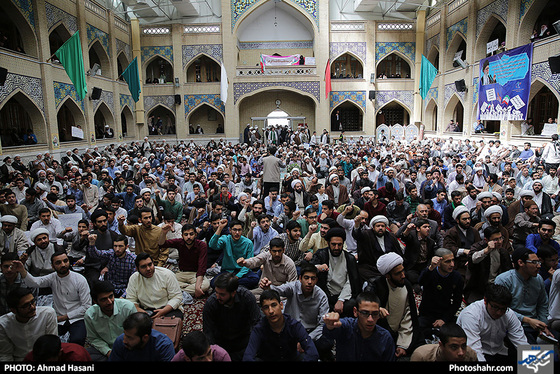 اجتماع حوزویان خراسان رضوی علیه اقدامات آمریکا / عکس: احمد حسنی / شهرآرا