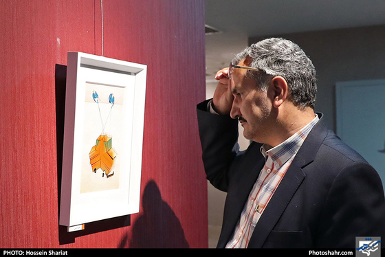 افتتاح نمایشگاه آثار هنرمندان روزنامه شهرآرا / عکس: حسین شریعت / شهرآرا