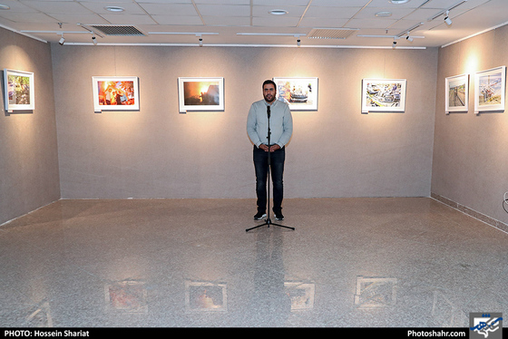 افتتاح نمایشگاه آثار هنرمندان روزنامه شهرآرا / عکس: حسین شریعت / شهرآرا