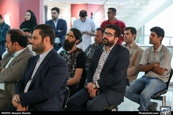 افتتاح نمایشگاه آثار هنرمندان روزنامه شهرآرا / عکس: حسین شریعت / شهرآرا