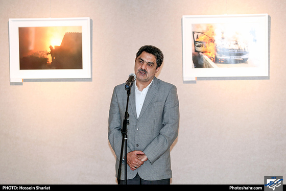 افتتاح نمایشگاه آثار هنرمندان روزنامه شهرآرا / عکس: حسین شریعت / شهرآرا
