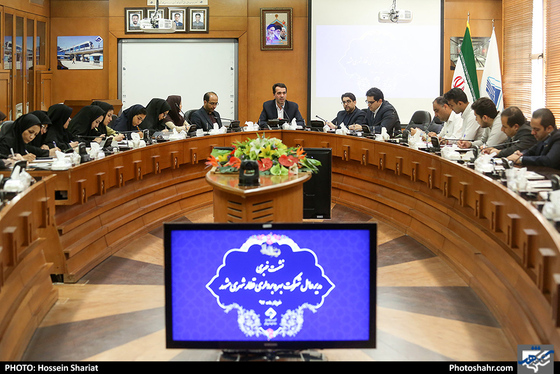 نشست خبری مدیر عامل شرکت بهره برداری قطار شهری مشهد / عکس: حسین شریعت / شهرآرا