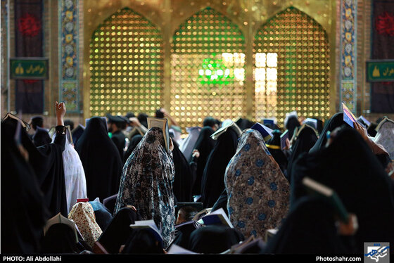 مراسم شب‌ 19 ماه مبارک رمضان در حرم مطهر امام رضا(ع) / عکس: علی عبداللهی / شهرآرا
