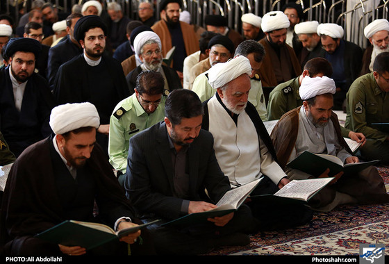مراسم بیست و نهمین سالگرد ارتحال امام خمینی (ره) در حرم مطهر رضوی / عکس: علی عبداللهی / شهرآرا