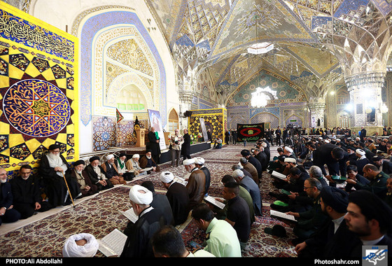 مراسم بیست و نهمین سالگرد ارتحال امام خمینی (ره) در حرم مطهر رضوی / عکس: علی عبداللهی / شهرآرا