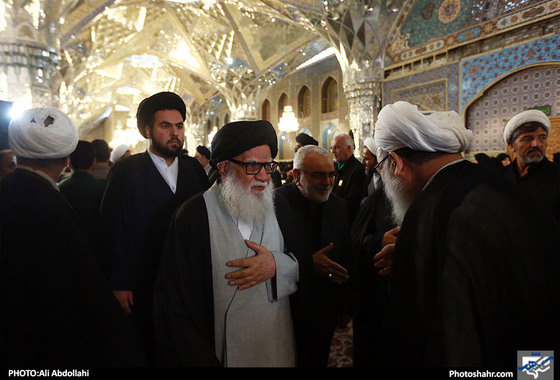 مراسم بیست و نهمین سالگرد ارتحال امام خمینی (ره) در حرم مطهر رضوی / عکس: علی عبداللهی / شهرآرا