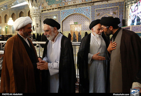 مراسم بیست و نهمین سالگرد ارتحال امام خمینی (ره) در حرم مطهر رضوی / عکس: علی عبداللهی / شهرآرا