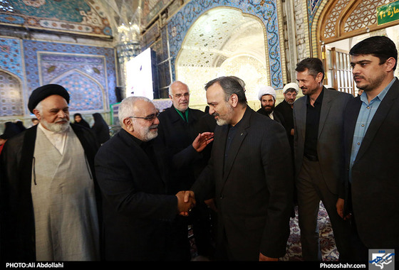 مراسم بیست و نهمین سالگرد ارتحال امام خمینی (ره) در حرم مطهر رضوی / عکس: علی عبداللهی / شهرآرا