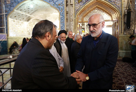 مراسم بیست و نهمین سالگرد ارتحال امام خمینی (ره) در حرم مطهر رضوی / عکس: علی عبداللهی / شهرآرا