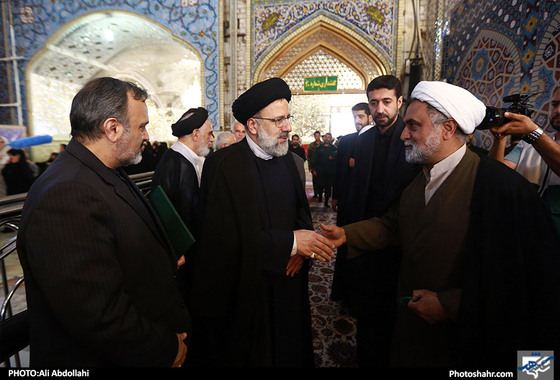 مراسم بیست و نهمین سالگرد ارتحال امام خمینی (ره) در حرم مطهر رضوی / عکس: علی عبداللهی / شهرآرا