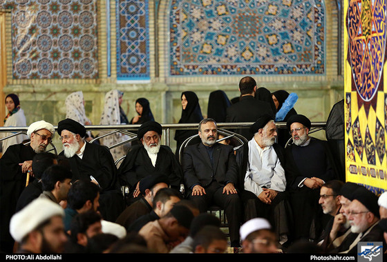 مراسم بیست و نهمین سالگرد ارتحال امام خمینی (ره) در حرم مطهر رضوی / عکس: علی عبداللهی / شهرآرا