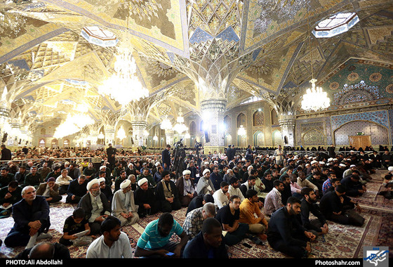 مراسم بیست و نهمین سالگرد ارتحال امام خمینی (ره) در حرم مطهر رضوی / عکس: علی عبداللهی / شهرآرا