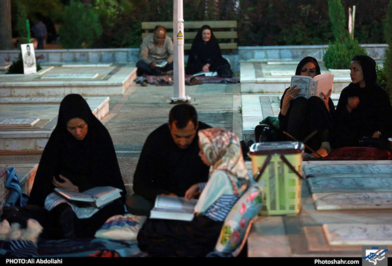 مراسم احیای شب بیست‌ویکم ماه مبارک رمضان دربهشت رضا(ع) / عکس: علی عبداللهی / شهرآرا