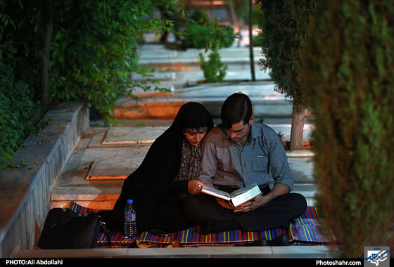 مراسم احیای شب بیست‌ویکم ماه مبارک رمضان دربهشت رضا(ع) / عکس: علی عبداللهی / شهرآرا