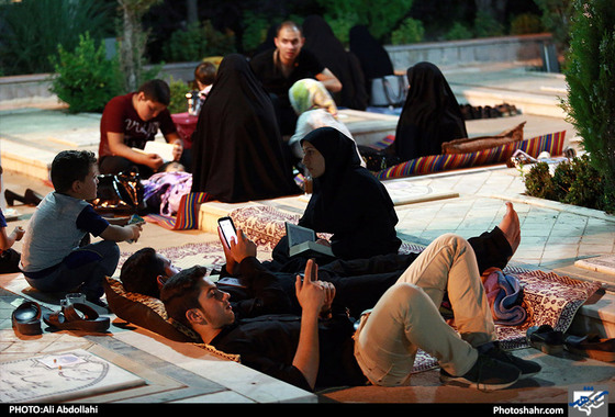 مراسم احیای شب بیست‌ویکم ماه مبارک رمضان دربهشت رضا(ع) / عکس: علی عبداللهی / شهرآرا