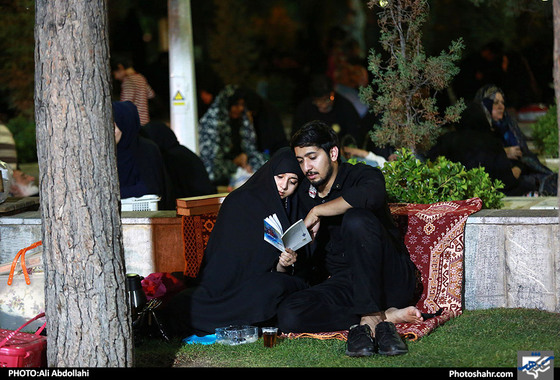 مراسم احیای شب بیست‌ویکم ماه مبارک رمضان دربهشت رضا(ع) / عکس: علی عبداللهی / شهرآرا
