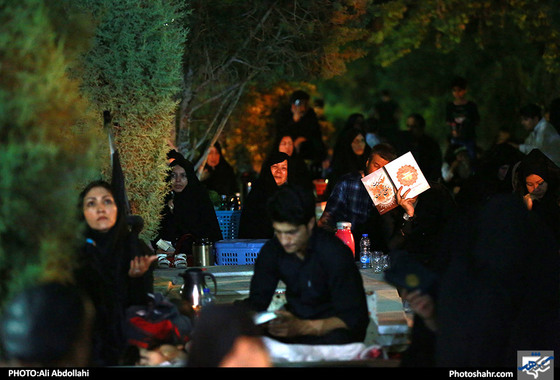 مراسم احیای شب بیست‌ویکم ماه مبارک رمضان دربهشت رضا(ع) / عکس: علی عبداللهی / شهرآرا