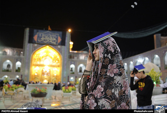 شب بیست و سوم ماه رمضان در حرم مطهر امام رضا (ع) / عکس: احمدحسنی / شهرآرا
