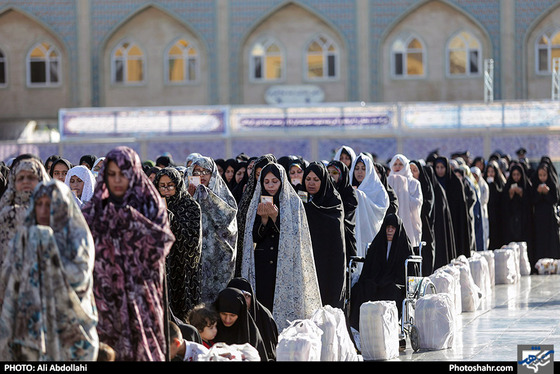 نماز عید فطر در حرم مطهر امام رضا (ع) / عکس: علی عبداللهی / شهرآرا
