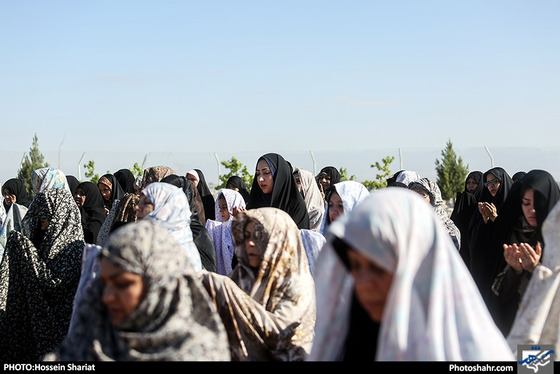 نماز عید فطر در هاشمیه / عکس: حسین شریعت / شهرآرا