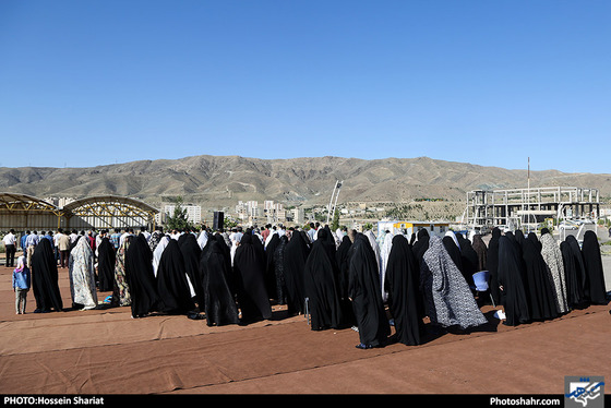 نماز عید فطر در هاشمیه / عکس: حسین شریعت / شهرآرا