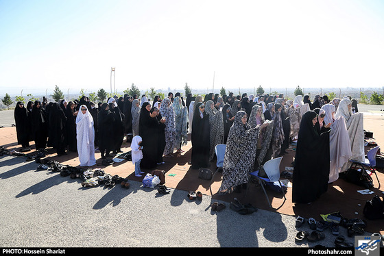 نماز عید فطر در هاشمیه / عکس: حسین شریعت / شهرآرا