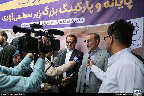 آغاز عملیات اجرایی احداث پایانه و پارکینگ زیر سطحی آزادی / عکس: حسین شریعت / شهرآرا