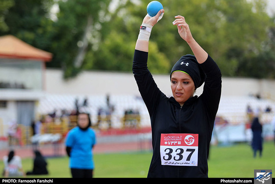 مسابقات دو و میدانی قهرمانی بانوان کشور