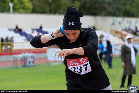 مسابقات دو و میدانی قهرمانی بانوان کشور